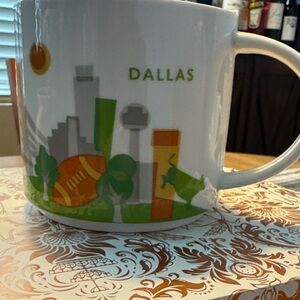 Starbucks Dallas Mug - You are Here series